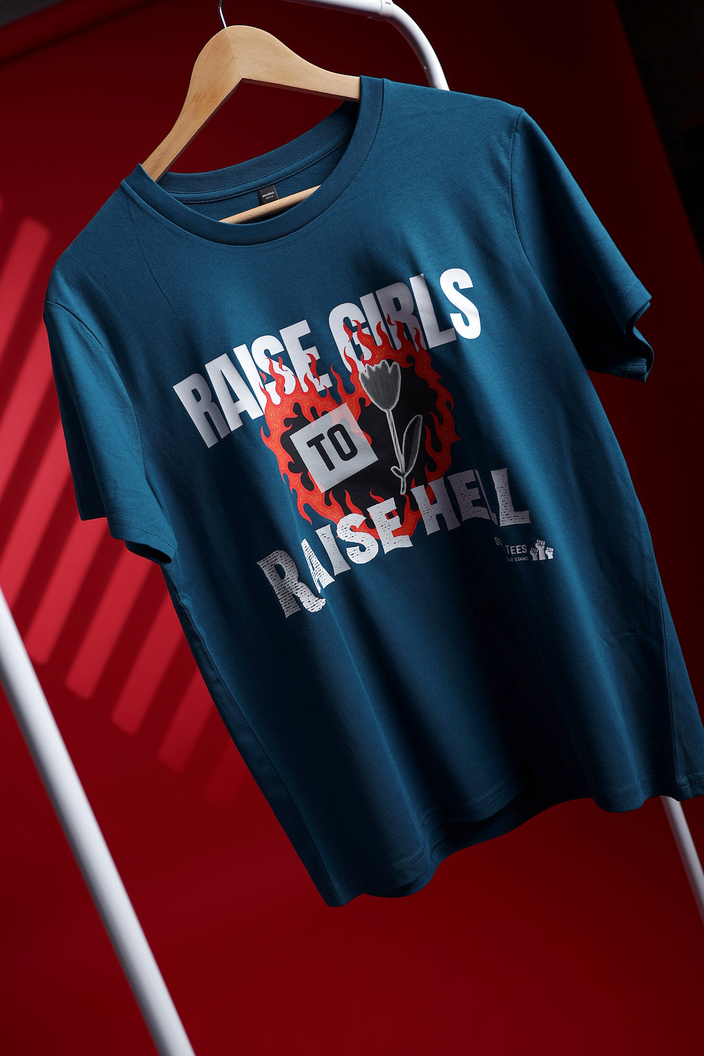 "Raise Girls to Raise Hell" | StandUp Tees