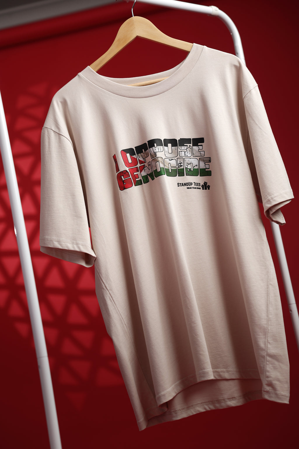 "I Oppose Genocide" Tee | StandUp Tees